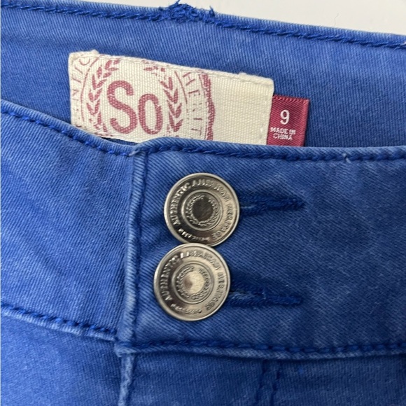 SO Vibrant Blue Skinny Jeans - Picture 2 of 3